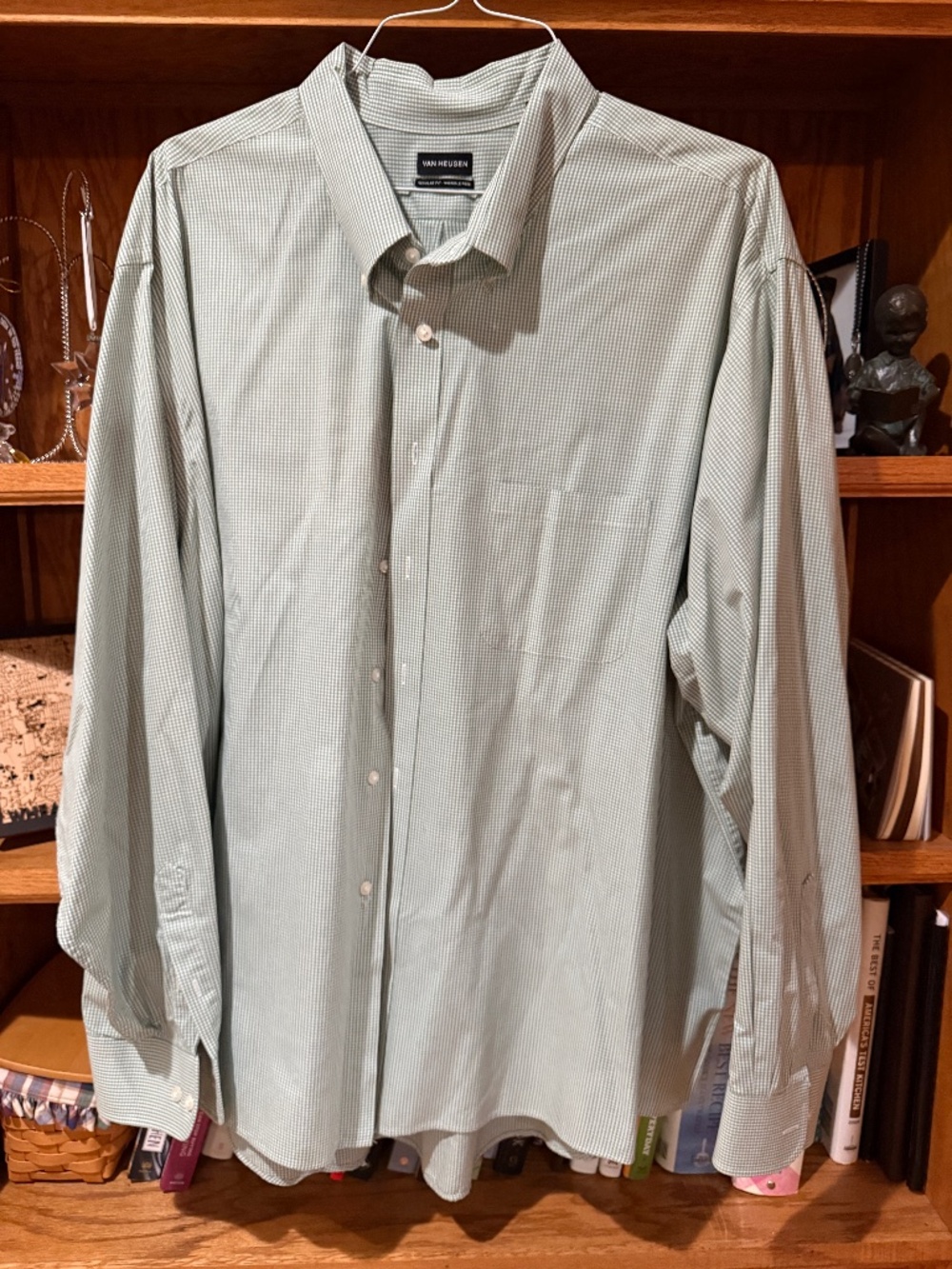 Van Heusen Everyday Dress Shirt,  19 1/2-36-37